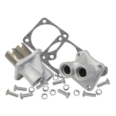 531596 - S&S, Knucklehead tappet block set. Silver