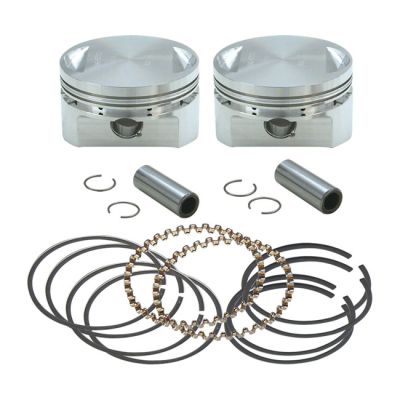 531797 - S&S, Evo stroker piston set (OEM heads). +.030"