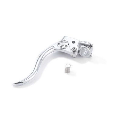 532335 - KUSTOM TECH K-Tech, DeLuxe mechanical clutch lever assembly. Polished