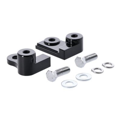 533256 - Burly, rear lowering kit. Black