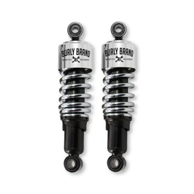 533303 - Burly, Slammer 10.5" lowering shocks. Chrome