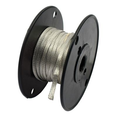 536218 - Custom Dynamics, 3/16" stainless wire loom. 100ft. (30.48m)
