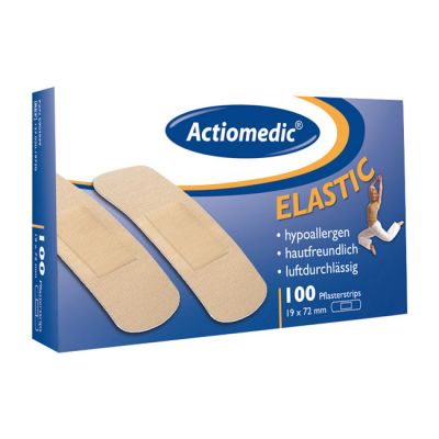 536507 - GRAMM GM ACTIOMEDIC ELASTIC PLASTER STRIPS