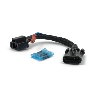 536623 - Custom Dynamics, LED headlamp adapter harness for Tourings