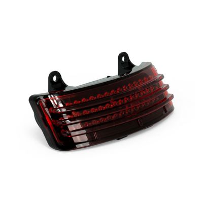 536994 - Custom Dynamics, Tri-Bar LED rear fender tip. Red lens