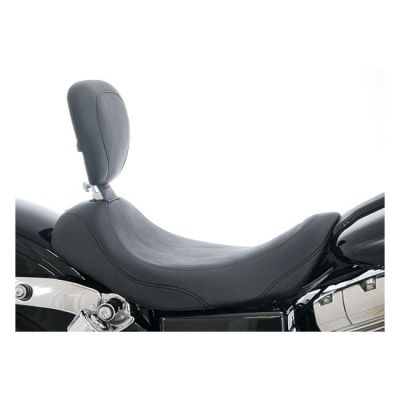 537017 - Mustang, Wide Tripper solo seat. With rider backrest