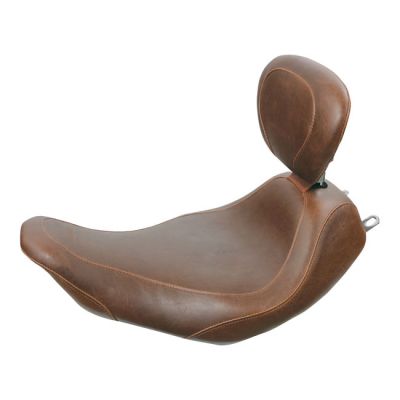 537022 - Mustang, Wide Tripper solo seat. With rider backrest