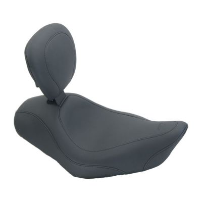 537044 - Mustang, Wide Tripper solo seat. With rider backrest