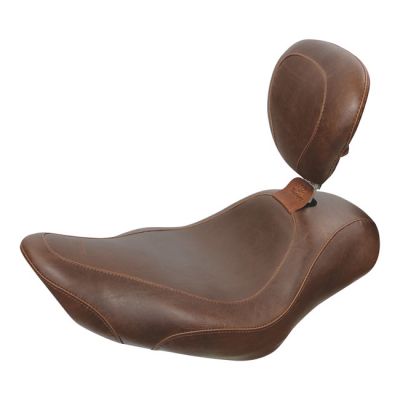 537045 - Mustang, Wide Tripper solo seat. With rider backrest