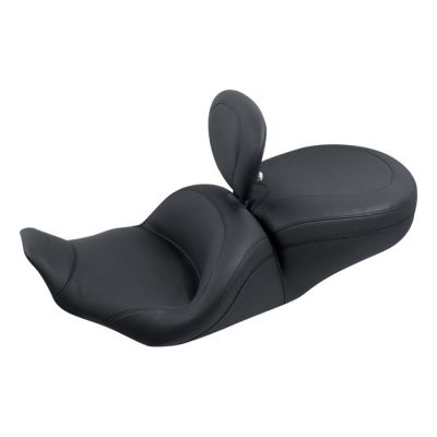 537089 - Mustang, Lowdown Touring seat. With rider backrest