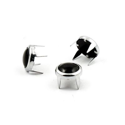537399 - Mustang, decorative studs. Chrome with black pearl