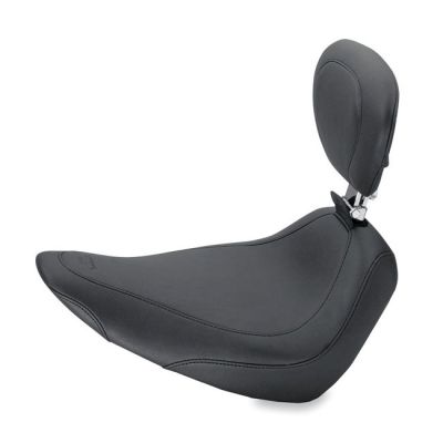 537481 - Mustang, Wide Tripper solo seat. With rider backrest