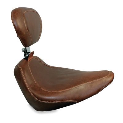 537484 - Mustang, Wide Tripper solo seat. With rider backrest