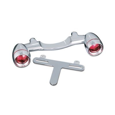 541090 - Küryakyn Kuryakyn, bullet light rear turn signal bar. Chrome