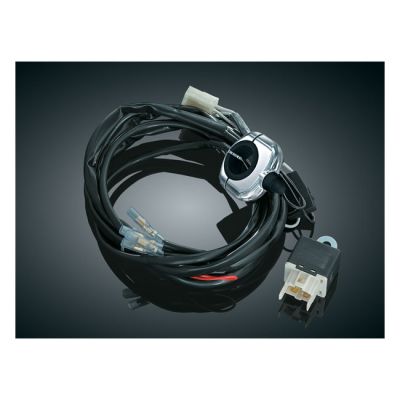 541916 - Küryakyn Kuryakyn, universal driving light wiring relay kit. Black