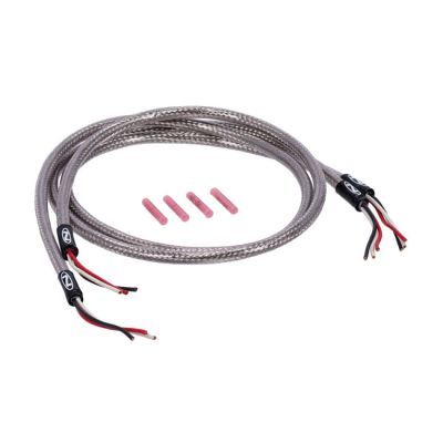 548103 - NAMZ, custom turn signal wiring harness. Braided, 36"