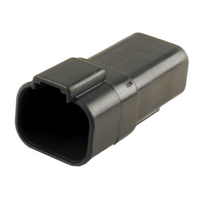 548147 - NAMZ, Deutsch connectors. Black, receptacle, 4-pins