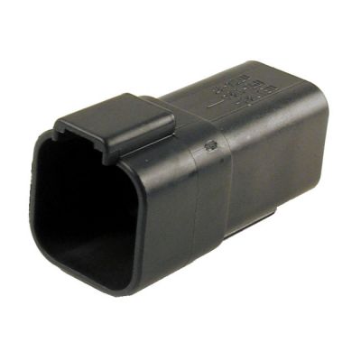 548149 - NAMZ, Deutsch connectors. Black, receptacle, 6-pins