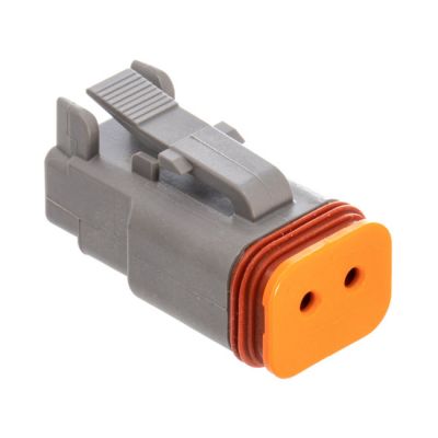 548154 - NAMZ, Deutsch DT connectors. Gray, plug housing, 2-pins
