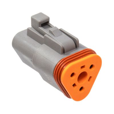 548156 - NAMZ, Deutsch DT connectors. Gray, plug housing, 3-pins