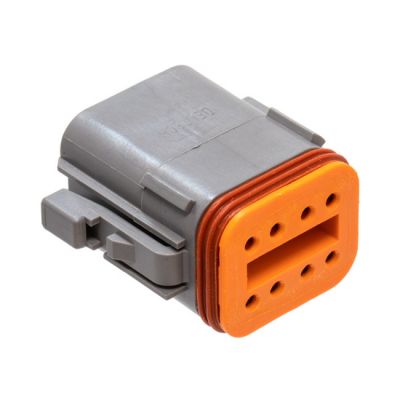 548162 - NAMZ, Deutsch DT connectors. Gray, plug housing, 8-pins