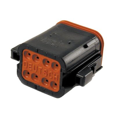 548163 - NAMZ, Deutsch DT connectors. Black, plug housing, 8-pins