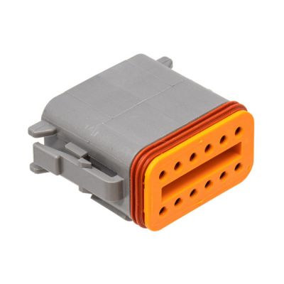 548164 - NAMZ, Deutsch DT connectors. Gray, plug housing, 12-pins