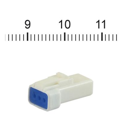 548265 - NAMZ, JST Mini connector. White, receptacle, 3-pin
