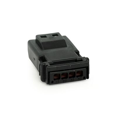 548416 - NAMZ, Deutsch MX-1900 connector. Black, receptacle, 4-pins