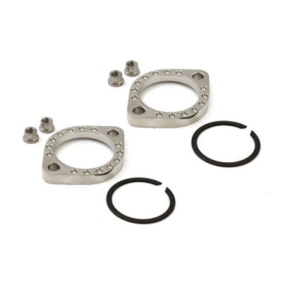 552060 - Evolution Industries, ss exhaust flange kit. 12-point nuts