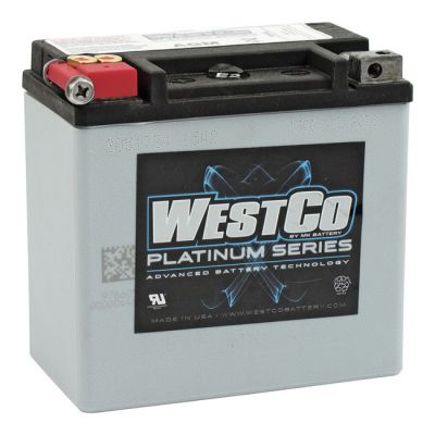 558011 - Westco, sealed AGM battery. 12V, 12Ah, 220CCA