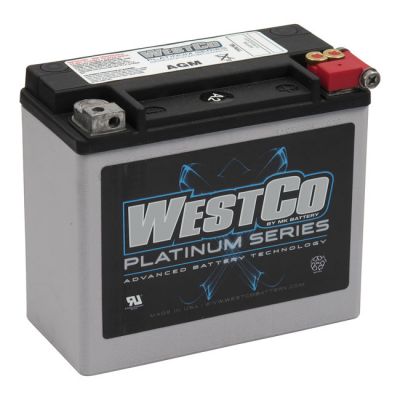 558013 - Westco, sealed AGM battery. 12V, 18Ah, 310CCA
