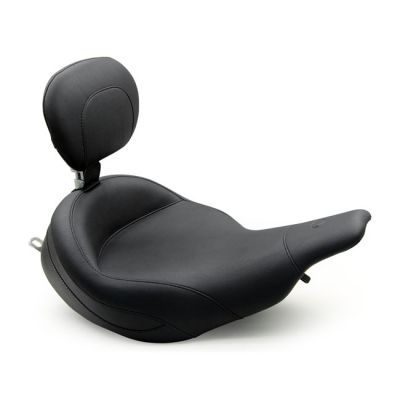 558728 - Mustang, Super Touring solo seat. With rider backrest