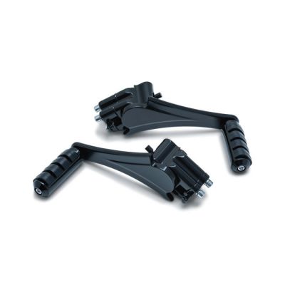 558869 - Küryakyn Kuryakyn, adjustable Touring passenger pegs. Black