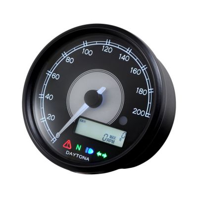 559317 - Daytona, Velona 80mm speedometer 200kph/mph