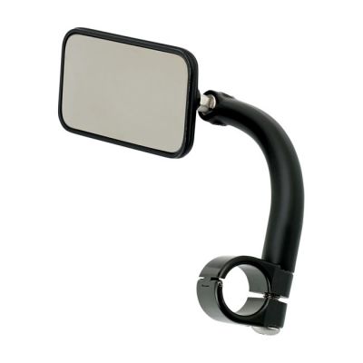 562900 - Biltwell utility mirror rectangle clamp-on-1" black