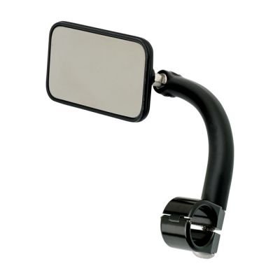 562902 - Biltwell utility mirror rectangle clamp-on-7/8" black