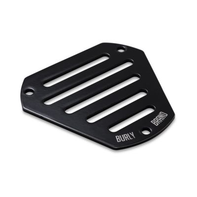 563738 - Burly, replacement face plate. Slotted, black