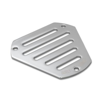 563739 - Burly, replacement face plate. Slotted, chrome