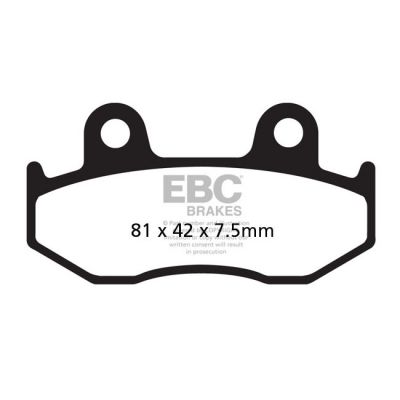 566791 - EBC Carbon X / TT series brake pads