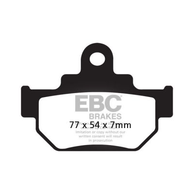 566793 - EBC V-pad Semi Sintered brake pads