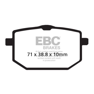 566794 - EBC Organic brake pads