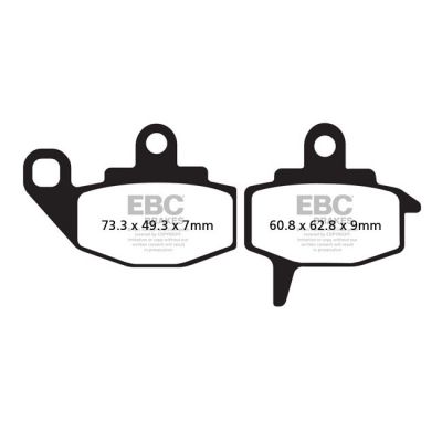 566799 - EBC V-pad Semi Sintered brake pads