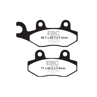 566802 - EBC Carbon X / TT series brake pads