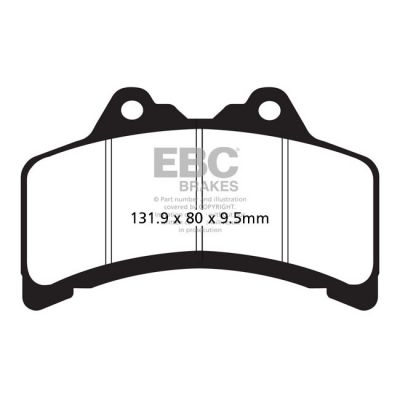 566808 - EBC Organic brake pads