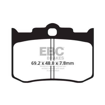 566813 - EBC V-pad Semi Sintered brake pads