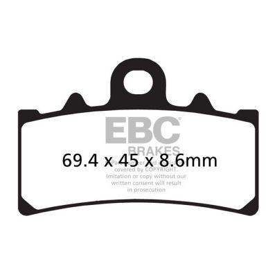 566826 - EBC Organic brake pads