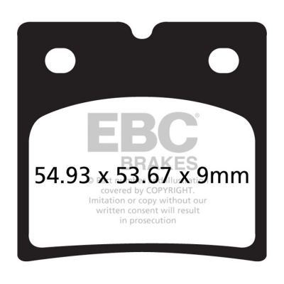 566838 - EBC Double-H Sintered brake pads