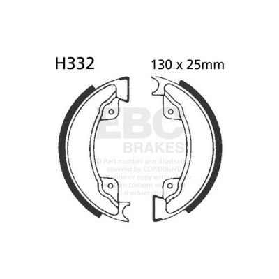 566843 - EBC plain brake shoes