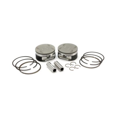 574103 - KB, M8 114/117 to 120" big bore conv. piston set. STD